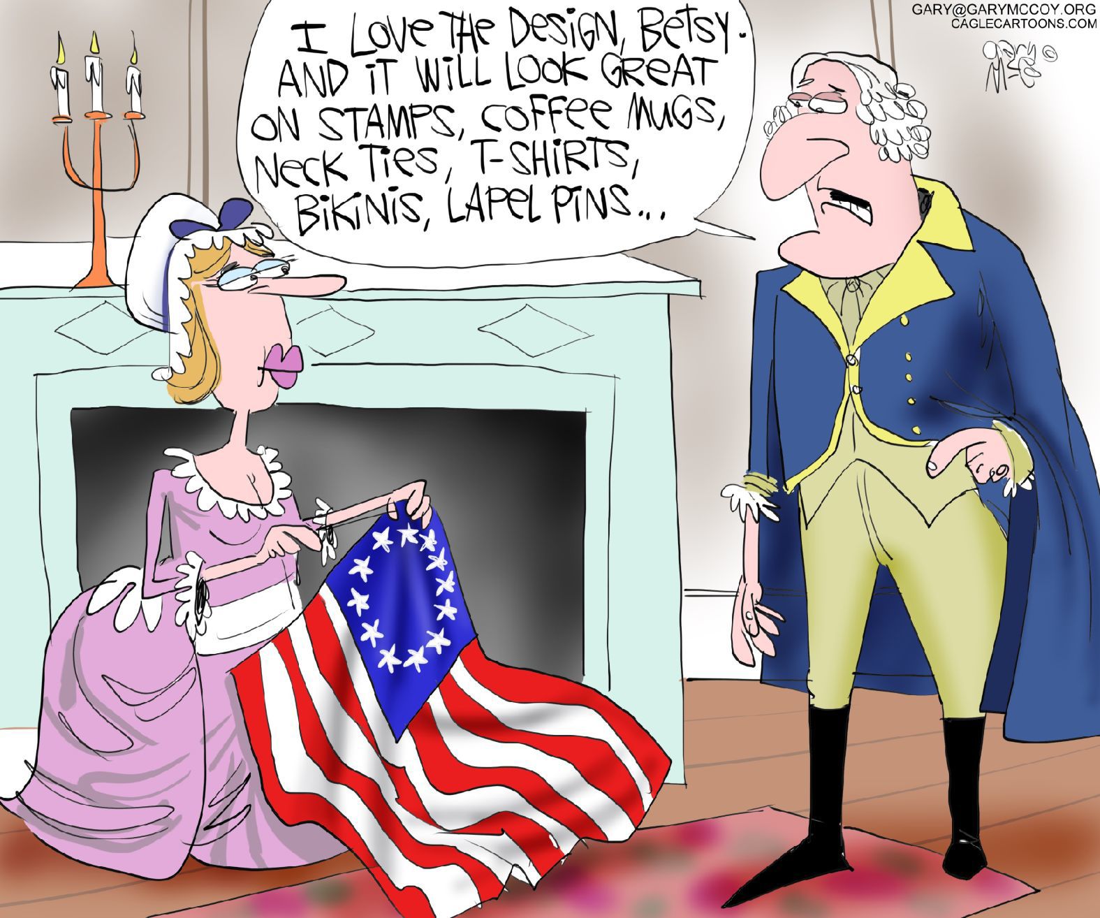 July 4th Flag by Gary McCoy